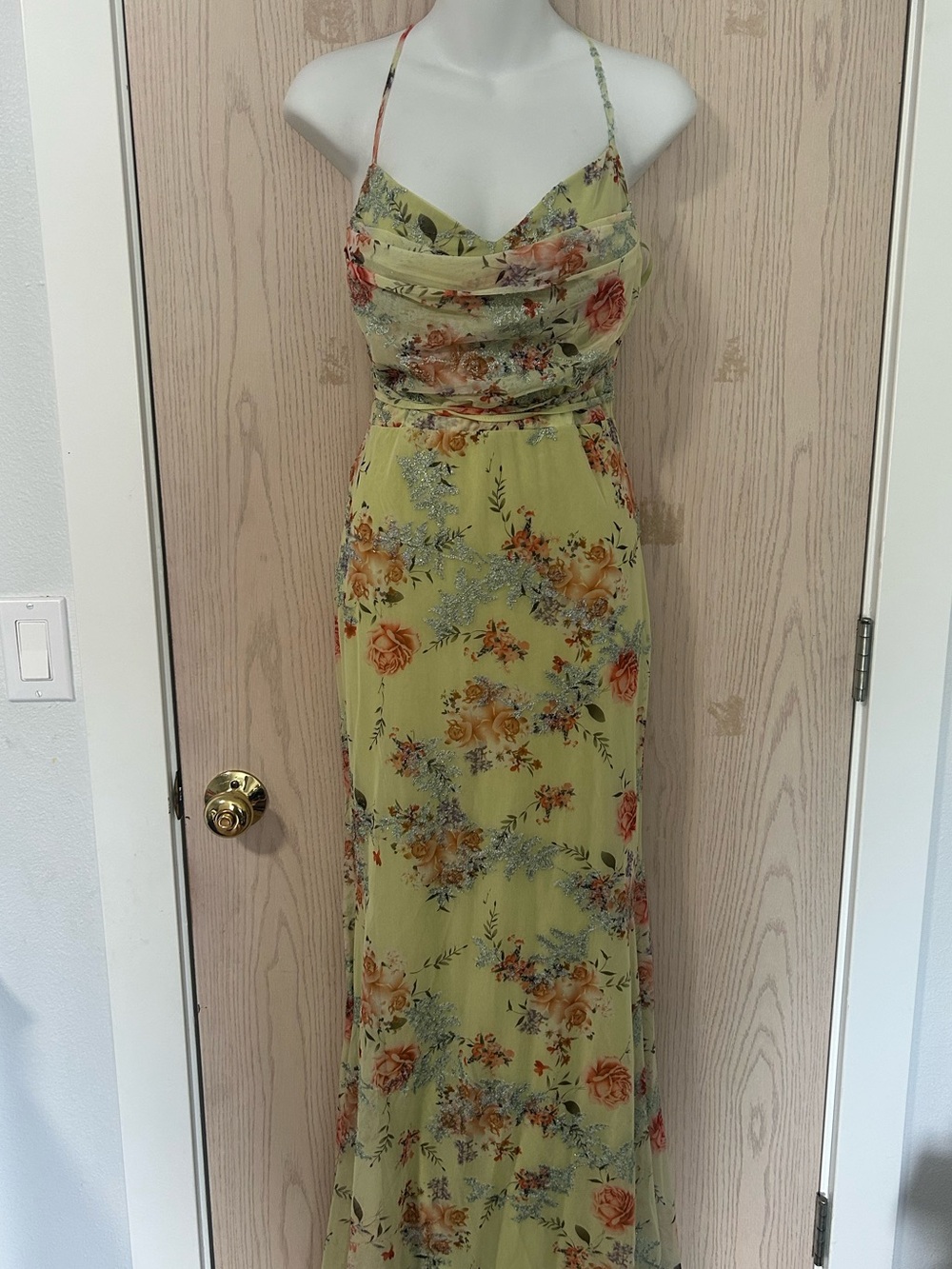 Windsor sage Floral Dress